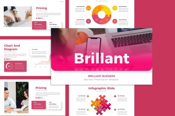 Brillant Business Presentation: A Designer's Template for Success