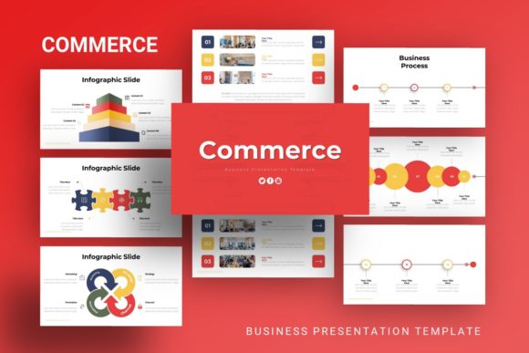 Commerce Business Presentation: Your All-in-One Toolkit for Pitch-Ready Slides