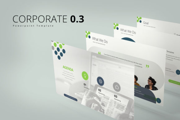 Corporate 0.3 PowerPoint: A Template for Modern Business Presentations