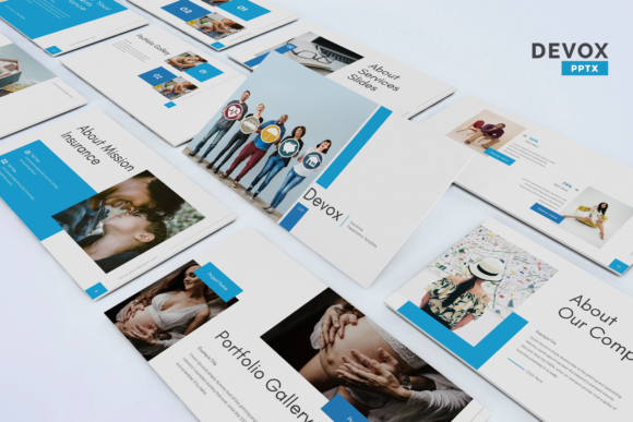 Devox - Business PowerPoint Template: Modern Minimalism for Impactful Presentations