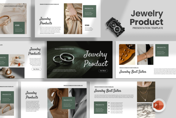 Elevate Your Brand with a Jewelry Product PowerPoint Template