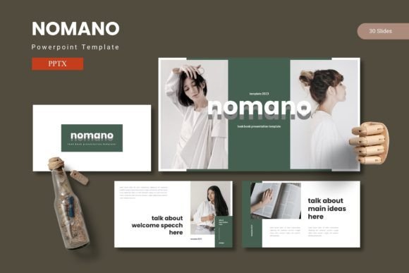 Elevate Your Narrative with the Nomano - Powerpoint Template
