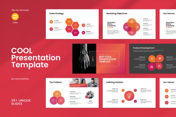 Elevate Your Pitch: A Deep Dive into the Cool Google Slides Template