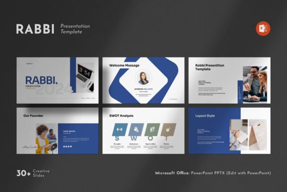 Elevate Your Pitch: Mastering the Rabbi PowerPoint Template