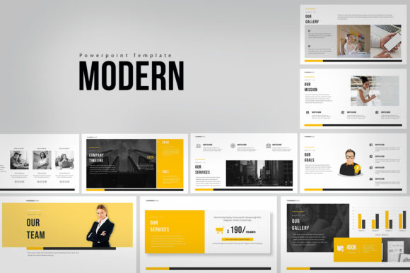 Elevate Your Presentations: A Deep Dive into the Modern PowerPoint Template
