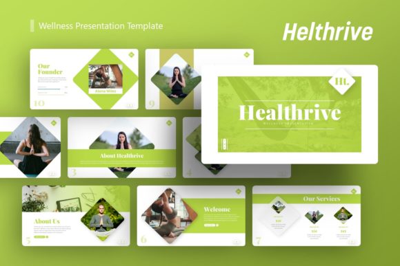 Healthrive: A Modern Template for Wellness and Corporate Visuals