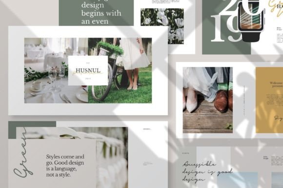 HUSNUL: A Creative Template to Change How You Present