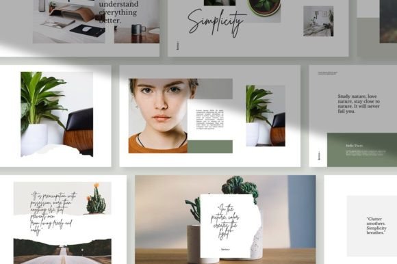 Kertas PowerPoint and Keynote Template: Design That Defies Convention
