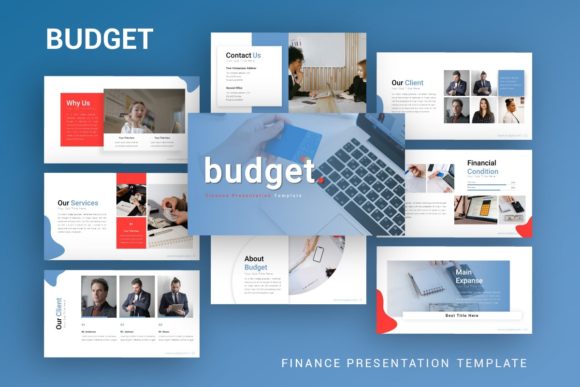 Master Your Financial Narrative with Presentation Template - Budget