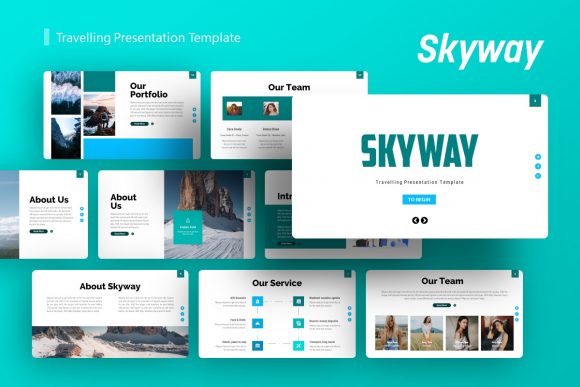 Master Your Next Pitch with the Skyway Presentation Template