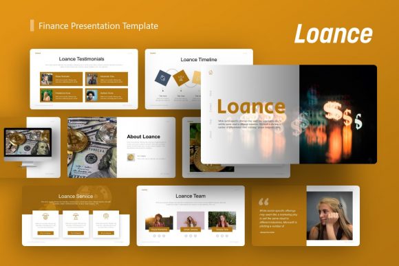 Mastering Visual Storytelling with the Loance Presentation Template