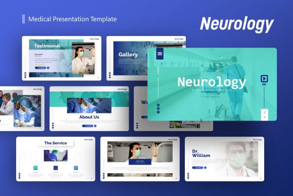 Neurology: A Medical Presentation Template for Clarity