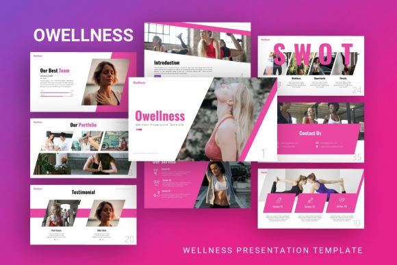 Owellness Presentation Template: Your All-in-One Design Solution