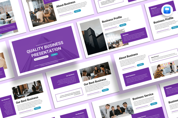 Quality Business Presentation: Your Keynote Template