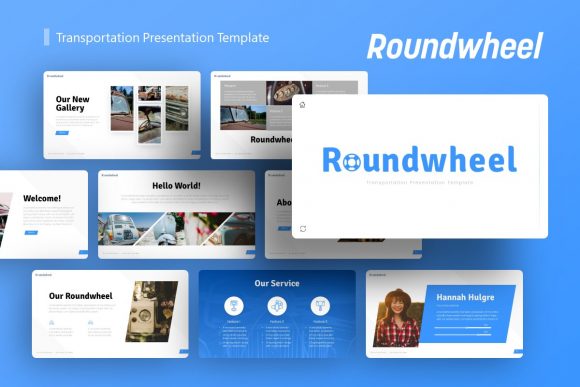 Roundwheel: The Dynamic Font for Modern Transportation