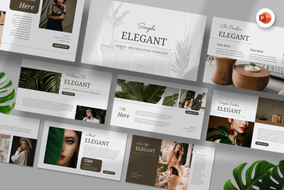 Simple Elegant PowerPoint Template: Professional Slides Made Easy