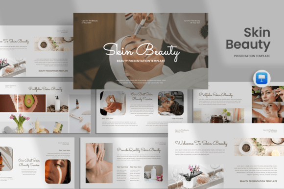 Skin Beauty Keynote Template: A Modern Design Toolkit