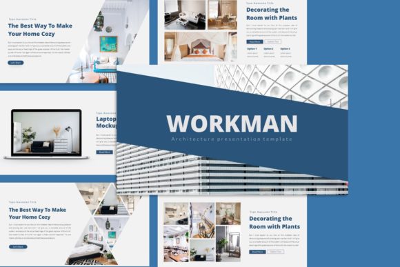 Workman: A Modern Architecture Presentation Template for Designers